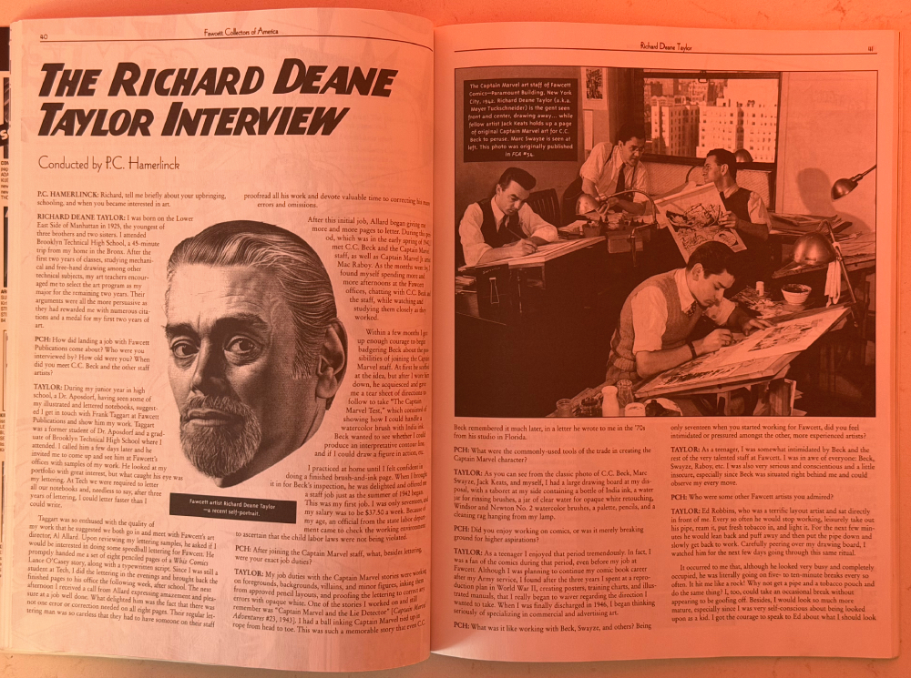 Richard Deane Taylor – Alter Ego Richard Deane Taylor 1999 Interview