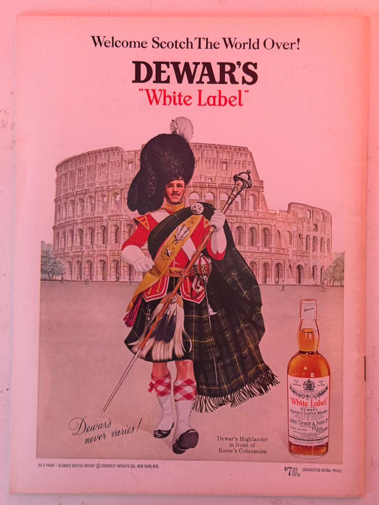 Richard Deane Taylor – Metropolitan Opera Dewar’s 1967 Advertisement