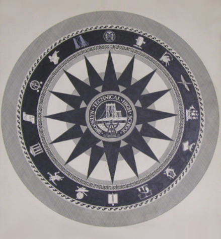 Brooklyn Tech Seal — illustration