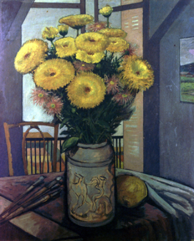Yellow Flowers on the Table