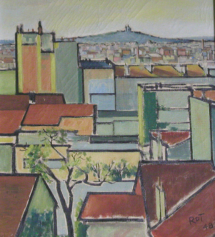 Skyline with Sacre Coeur