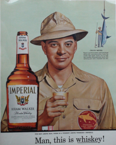 Chuck Meyer - Hiram Walker Ad