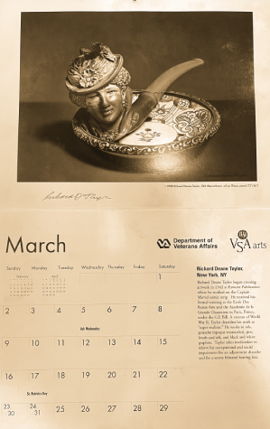 VA calendar for March.